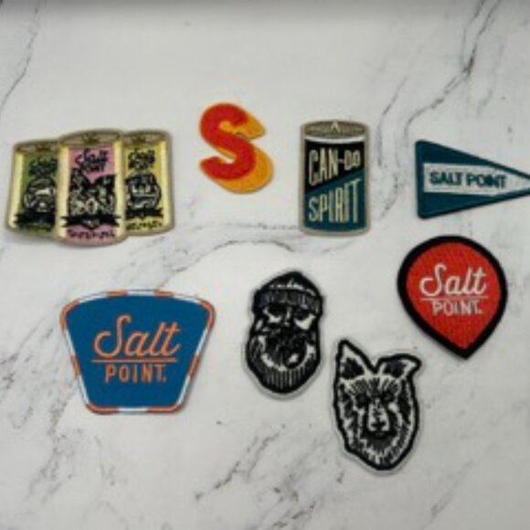 Salt Point Merch Bundle Hat Bandana Pins Patches Cocktail Brand California - Picture 5 of 14